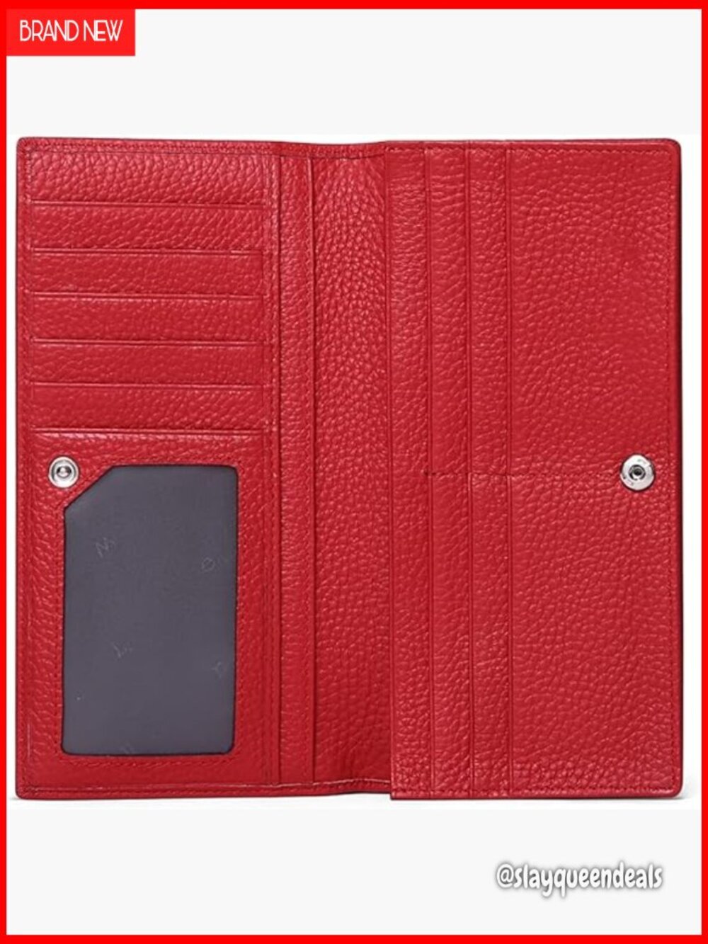 Ultra Slim RFID Blocking Leather Credit Card Holder Wallet Clutch